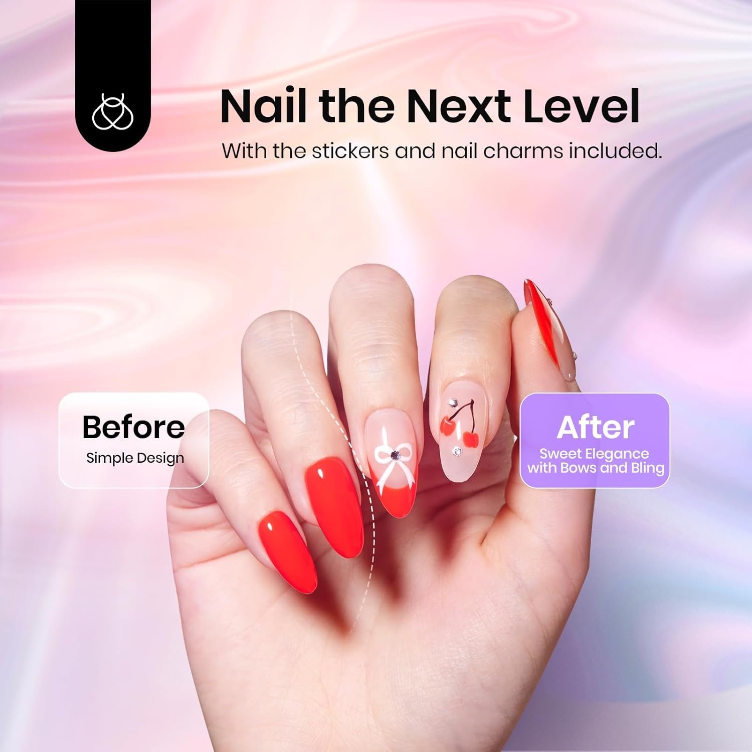 8本のネイルアートライナーブラシセット:精密なジェル塗布 - 画像 (7)