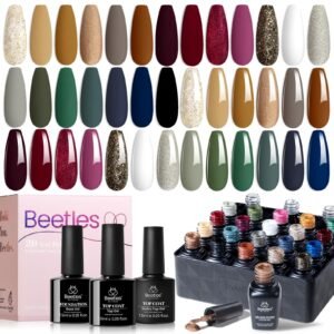 冬のソナタ ウィンターネイル ジェルポリッシュ - 20色 ブラウン 冬のソナタ 秋 ジェルネイルポリッシュ セット