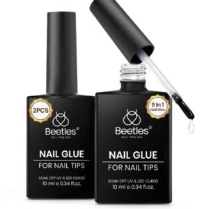 9-in-1 ネイルグルー＆ベースジェル 2個入り 10ml/個